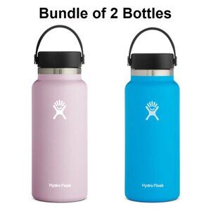 Hydro Flask 32 oz Water Bottle Bundle of 2 - NEW